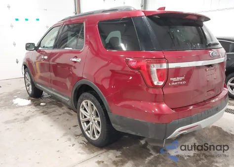 2017 Ford Explorer Limited from USA, damaged, VIN 1FM5K8F80HGC38795